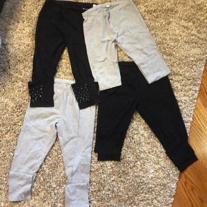 The childrens place leggings 4 pack